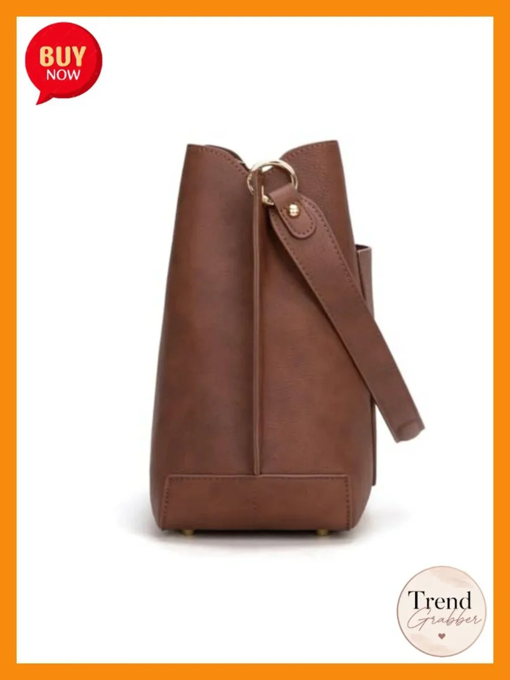 Medium Hobo Purse with 3 Compartments Convertible Crossbody Bag Faux Leather